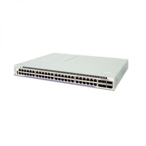 Image of Alcatel-Lucent OS6250-24MD Network Edge Switch, featuring 24 RJ-45 ports and gigabit uplinks