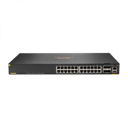 Aruba 6200F Series Switch, Model JL725A, with ports and model detail
