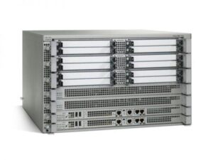 Cisco ASR 1000 series router ASR1K6R2-20G-SHAK9 with ESP-20G, RP2, and SIP10 components, AESK9 security
