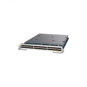 Cisco ASR 9000 Router A99-48X10GE-1G-FC line card, showcasing 48 high-speed Ethernet ports for network expansion and efficiency.