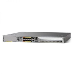 Cisco ASR1001X-10G-K9 router with SFP ports, scalable bandwidth and hardware encryption
