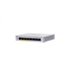 Cisco CBS110-8T-D switch, 8 Gigabit Ethernet ports, unmanaged connectivity for small businesses, no-fuss setup
