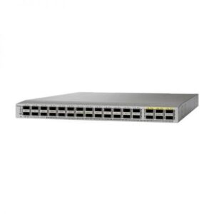 Cisco Nexus 9332PQ switch, 32-port 40G QSFP, data center networking equipment.