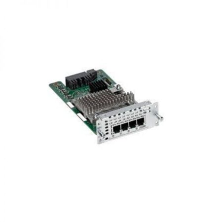 Cisco SM-X-16FXS/2FXO module for Catalyst 8000 series, showing 16 FXS ports, 2 FXO ports, compatibility & reliability