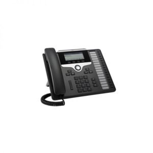 Cisco IP Phone 7861, model CP-7861-3PC-RC-K9=, featuring multiplatform phone firmware and a high-resolution display