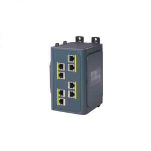 Cisco IEM-3000-8TM= expansion module, 8 Ethernet ports for industrial networks, Cisco IE switch accessory.