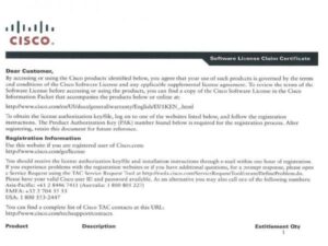 Cisco FL-4330-BOOST-K9 router license image, showcasing improved performance for ISR 4000 series routers