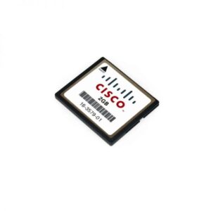 Cisco MEM-CF-256U2GB compact flash memory module for Cisco 1900 routers, 2GB storage capacity.