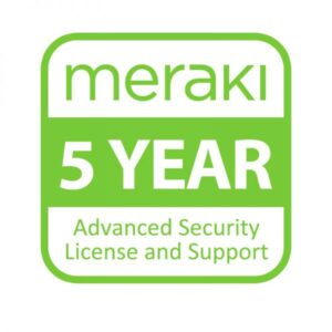Cisco Meraki MX65 security appliance with 5-year license - features advanced security, updates, support