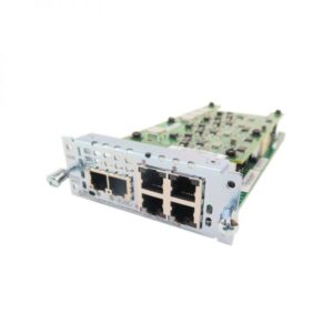 Image of Cisco NIM-2FXS/4FXO network interface card, showcasing its FXS and FXO ports and compatibility with Cisco routers