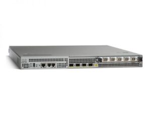 Cisco ASR1001-2XOC3POS router chassis, 4 GE, dual power supplies