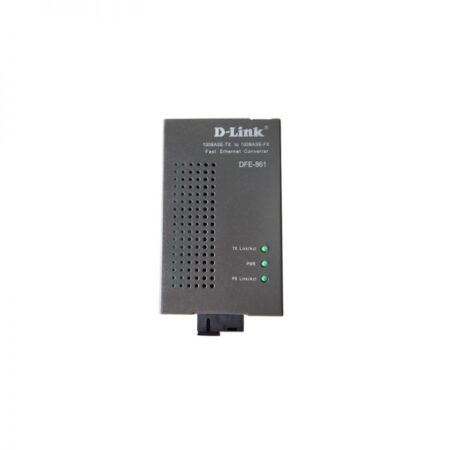 D-Link DFE-861/B 1 port Ethernet photoelectric converter, SC interface, 20km transmission