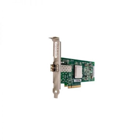 Dell 406-BBEB QLogic 2560 8Gb FC PCIe HBA Product Image – High-speed, single port, full-height networking card.