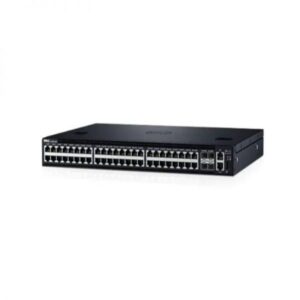Dell EMC PowerSwitch S3124F, 24-port 1GbE switch with 10GbE and stacking capability