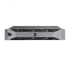 Dell MD3800F controller with dual 8G ports, high-speed 16GB/s bandwidth, and 12 drive bays