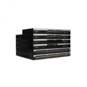 Extreme Networks A4H124-24FX A-Series Switch, front panel with ports, stackable, fiber connectivity, RPS support, Nortland Systems
