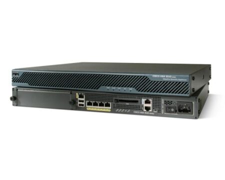 Cisco ASA5540-K8 firewall security appliance with 4GE+1FE interfaces, high availability and DES encryption