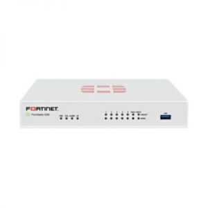 Fortinet FG-52E NGFW with 7x GE RJ45 ports, dual 32GB SSDs & AP management capabilities