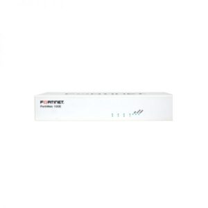 Fortinet FWB-100E web application firewall from the FortiWeb Series with 4 GE RJ45 ports, 4GB RAM, security-focused.