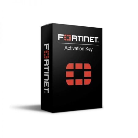 Fortinet FortiGate-61F license image featuring brand logo and 5-year UTP offer with key security features