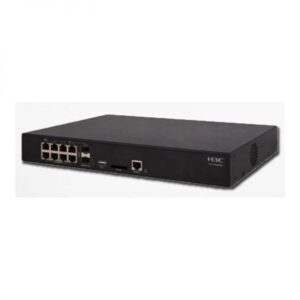 H3C WX2560H controller, front view showing 8 ports, 2 SFP combo, high-performance enterprise networking