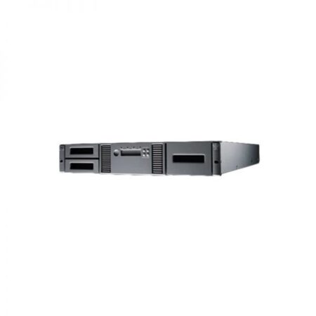 HPE StoreEver MSL2024 LTO-7 tape storage library with 24 cartridge slots and SAS connectivity for secure backup
