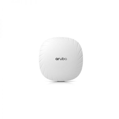 Image of HPE Q9H58A - Aruba AP514 Access Point showcasing dual radio 802.11ax external antennas for enterprise networking.