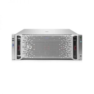 HPE ProLiant DL580 Gen9 Server - HPE-816821-S01 front view with protruding components and LEDs.