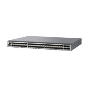 HPE StoreFabric SN6600B 32Gb 48/48 PP+ Fibre Channel Switch image with active ports and Power Pack+ features