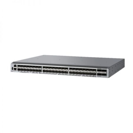HPE StoreFabric SN6600B 32Gb FC Switch with integrated SFP+ transceivers and 48 enabled ports