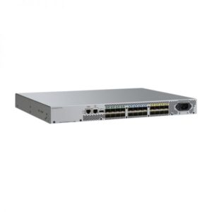 HPE StoreFabric SN3600B 32Gb 24/24 Fibre Channel Switch, showing front panel, ports, and indicators