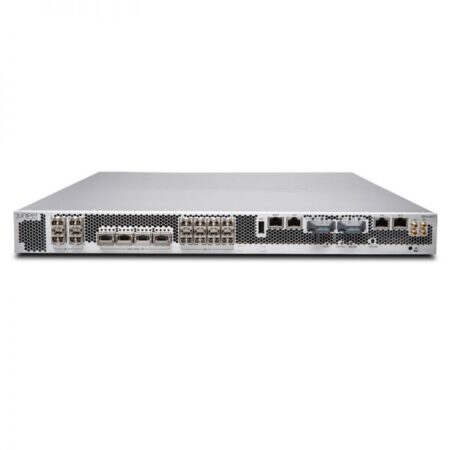 Juniper SRX4600-AC Service Gateway image, highlighting 8x10GE and 4x40GE ports, advanced security, enterprise-ready.