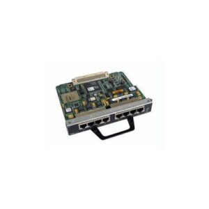 Cisco 7200 Series 8-port ATM Inverse Mux E1 Port Adapter image depicting ports and model details