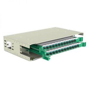 Optical Distribution Unit Neutral-ODU-A-24C with welding module tray, optional adapters, 24 cores - Nortland Systems
