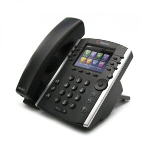 Polycom VVX411 Desk Phone, 12-Line VOIP Business Phone with HD Voice, minimized background noise