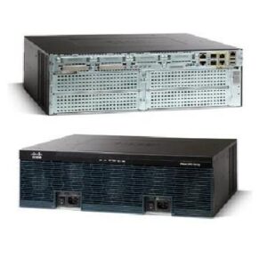 Cisco 3945 Security Router Bundle, Model CISCO3945-SEC/K9, High-Performance Modular Design