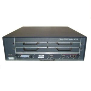 Cisco 7204VXR router with NPE-400, dual Ethernet ports, ideal for enterprise networks