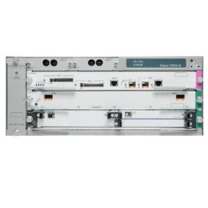 Cisco 7603 Router with SUP32-2X10GE-3B in 3-slot chassis - high-performance networking equipment.