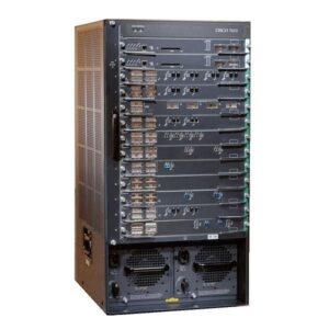 Cisco 7613 Router chassis image - Model 7613-RSP720C-R with 13 slots, redundant system processors, and power supplies