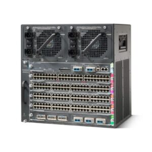 Cisco Catalyst 4506-E Switch chassis image, model WS-C4506E-S6L-4200, secure scalable Layer 2-4 nonblocking switching