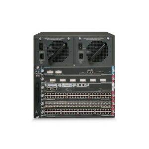 Cisco 4506 Switch image - model WS-C4506-S4-AP50, high-density port interface, network connectivity options