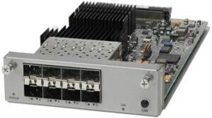 Cisco Catalyst 4500-X series 8 port 10GE module C4KX-NM-8SFP+, high-speed connectivity, network expansion