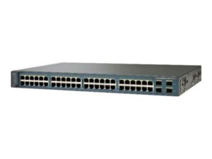 Cisco Catalyst 3560 V2 series switch WS-C3560V2-48PS-S, 48 Ethernet ports, PoE