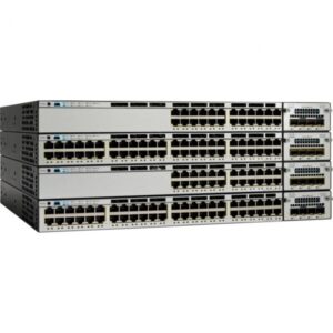 Cisco Catalyst WS-C3850-48U-E Switch, 48 Ethernet UPOE Ports, IP Services