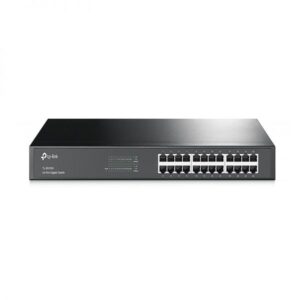 TP-Link TL-SG1024 switch, 24-port gigabit connectivity, energy-saving technology, rack-mountable
