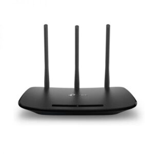 TP-Link TL-WR940N WiFi Router, three antennas, 450Mbps speed, ideal for HD streaming, with robust security features