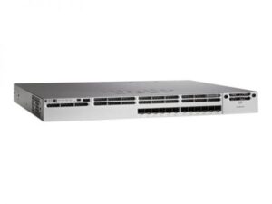Cisco Catalyst WS-C3850-12XS-E 12-Port SFP+ Switch, Network Module Slot