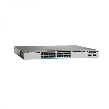 Cisco Catalyst 3850 Switch, model WS-C3850-24XU-S, featuring 24 UPoE ports, advanced networking
