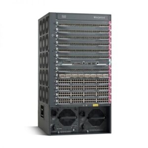 Cisco WS-C6513-E Switch image, highlighting 13-slot chassis, high scalability, and enhanced networking features appropriate for demanding IT environments