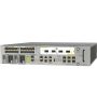 Cisco ASR 9001 router chassis front view showing available ports and slots